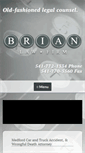 Mobile Screenshot of brianlawfirm.com